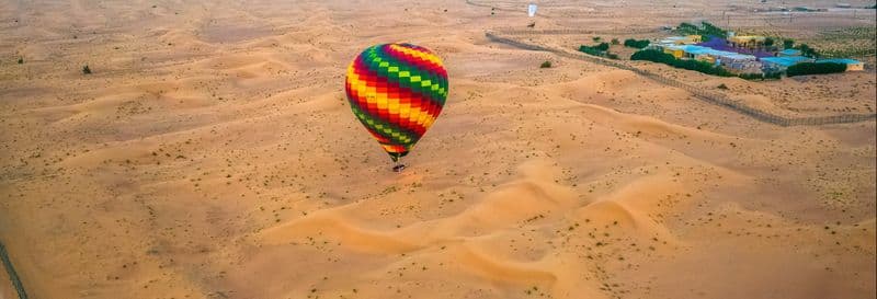 Billet Vol en montgolfière au-dessus de Dubaï