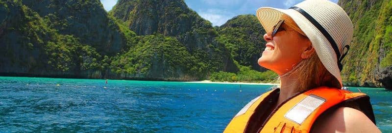 Billet Excursion aux îles Phi Phi en bateau à moteur