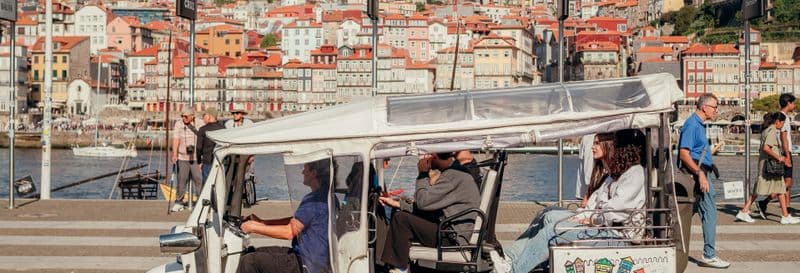 Billet Visite de Porto en tuk-tuk