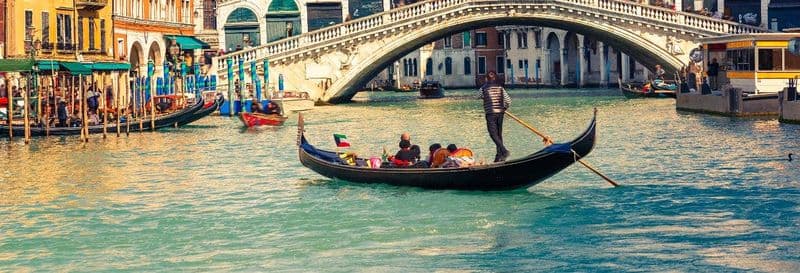 Billet Balade en gondole dans les canaux de Venise