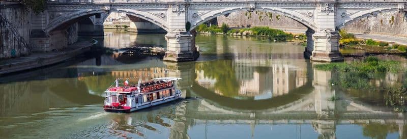 Billet Croisière avec apéritif sur le Tibre