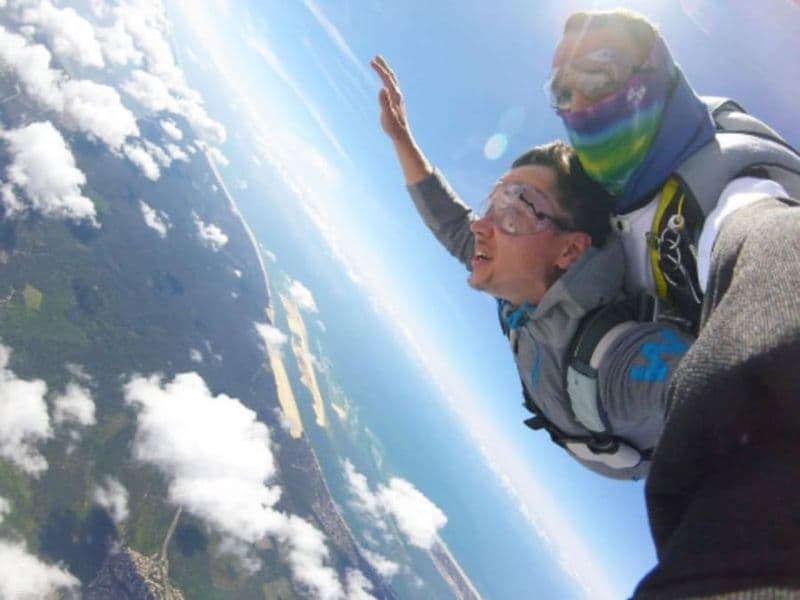 Billet Saut en Parachute au-dessus du Bassin d'Arcachon (33)