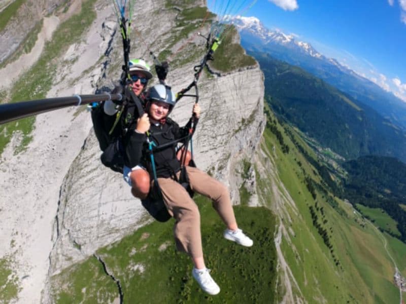 Billet Vol ascendance Evasion en parapente depuis La Clusaz (74)