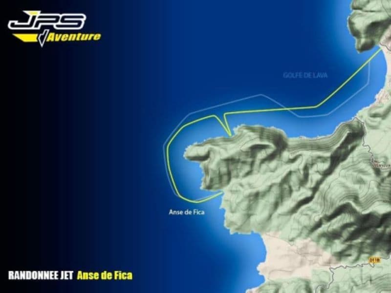 Billet Randonnée jet-ski sunset vers l'Anse de la Fica