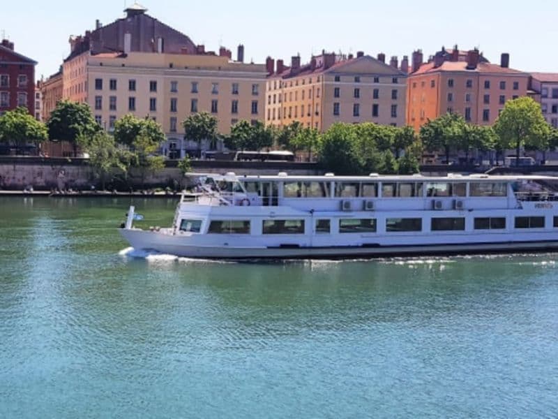 Billet Déjeuner & croisière sur la péniche "Hermès" à Lyon (69)