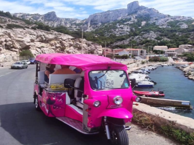 Billet Balade en Tuktuk Notre Dame et petit panier à Marseille (13)