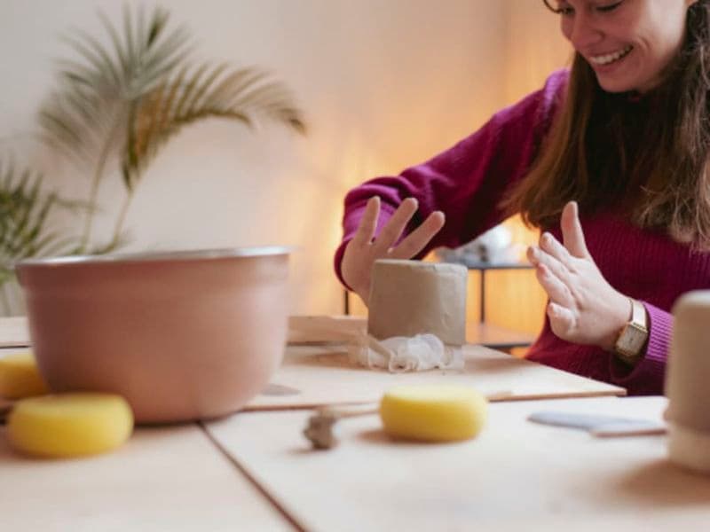 Billet Atelier céramique/poterie d'un vase en céramique à Lille (59)
