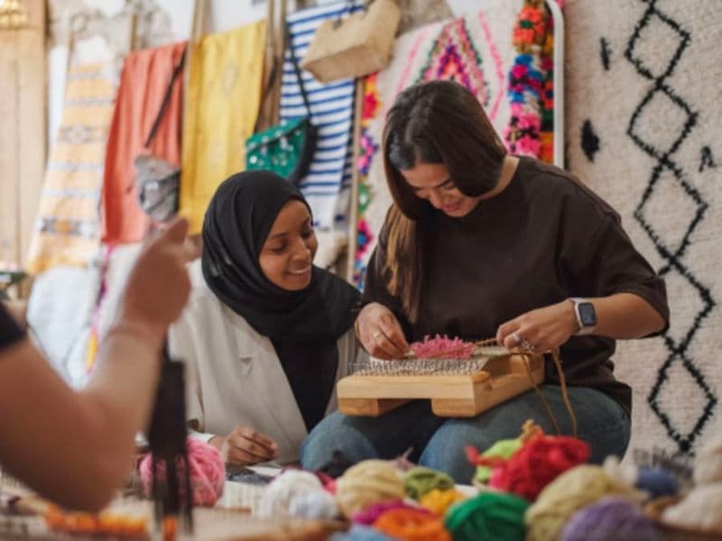 Billet Atelier de tissage berbère à Montpellier (34)