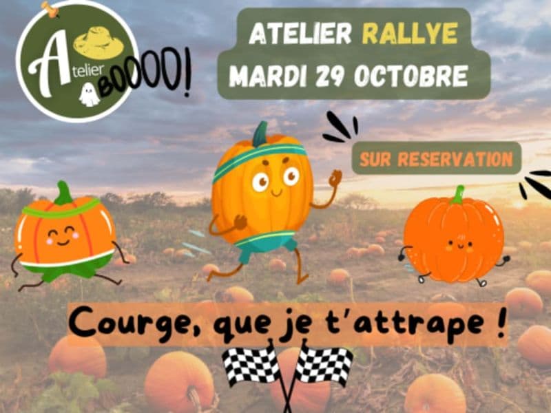 Billet Rallye "Courge que je t'attrape !" à la ferme d'Octeville (76)
