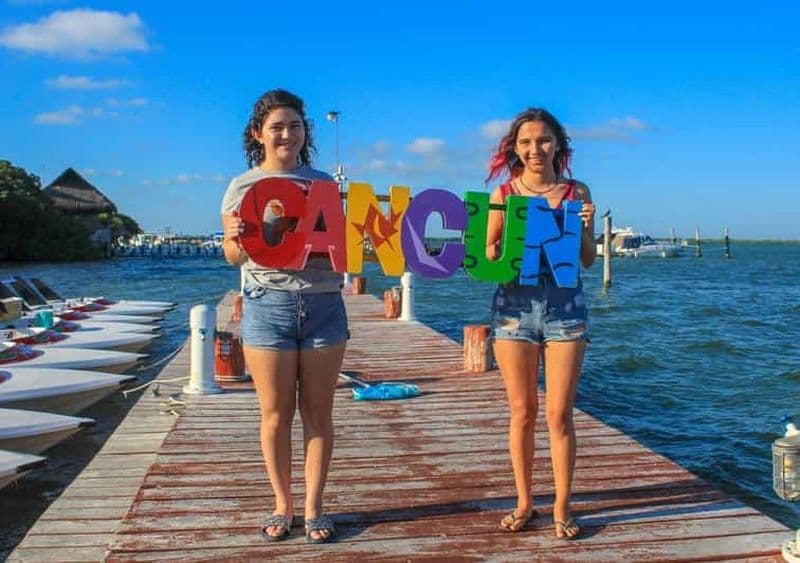 Billet Excursion dans la jungle : Conduisez un bateau à moteur et faites de la plongée en apnée à Cancun