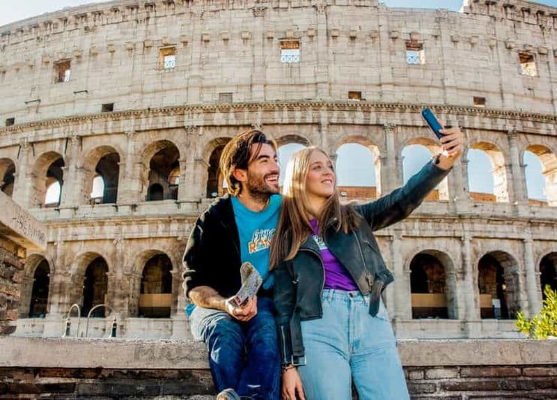 Billet Rome : Colisée, Forum romain et colline du Palatin