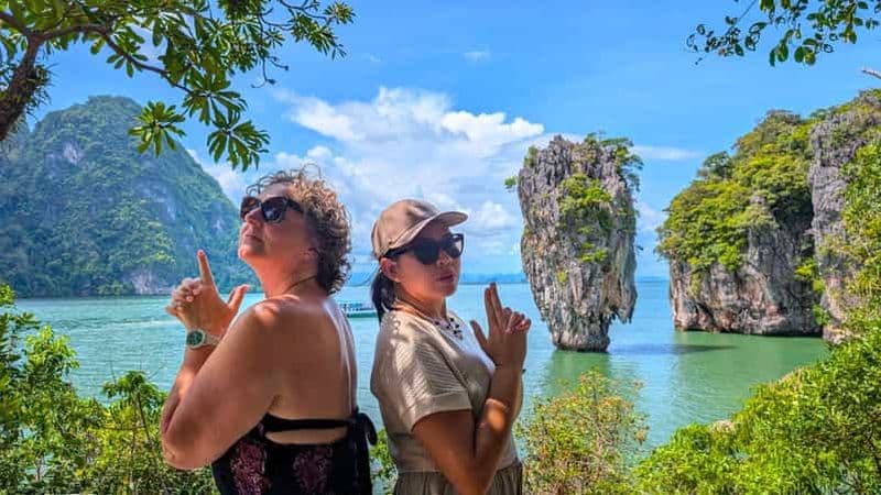 Billet Phuket : excursion sur l'île de James Bond, Ko Panyi et Khai avec canoë