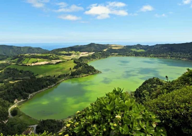 Billet Furnas : Plantations de thé, lac et volcan : visite guidée