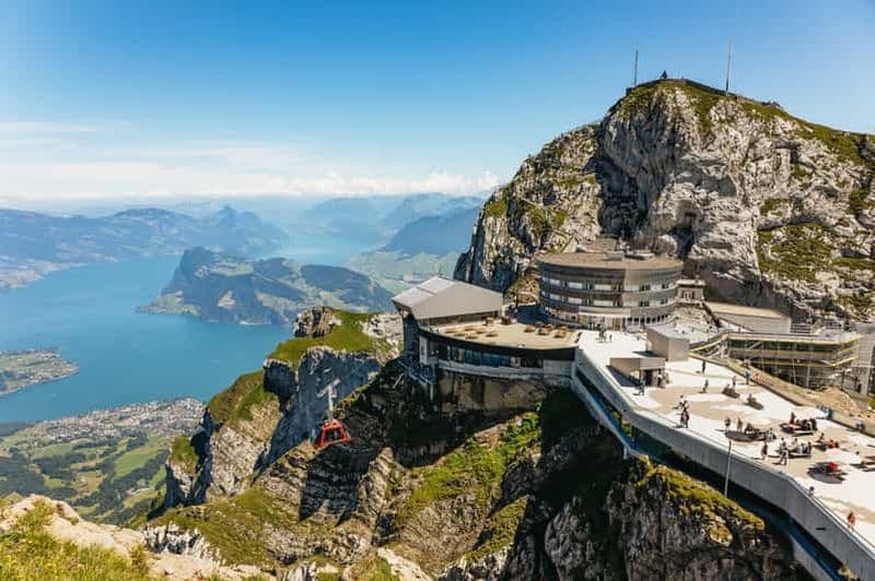 Billet Lucerne : téléphérique du Mont Pilate, train à crémaillère et croisière sur le lac