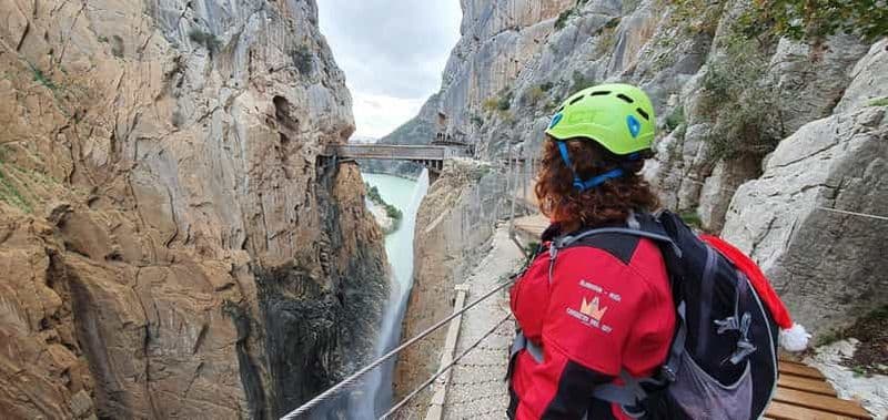 Billet Visite guidée du Caminito del Rey et pack de bienvenue au départ de Malaga