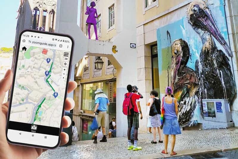 Billet POP UP Lisbon Street Art Walking Tour Mobile App