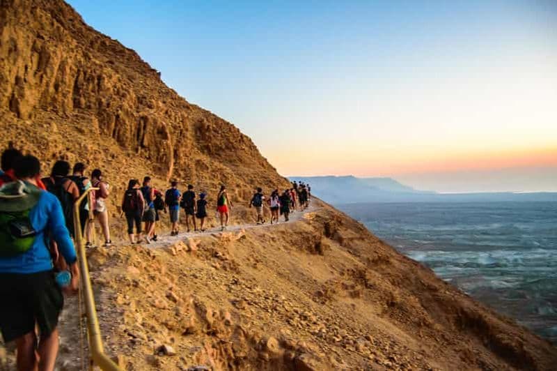 Billet Au départ de Jérusalem : Masada au lever du soleil, Ein Gedi et la mer Morte