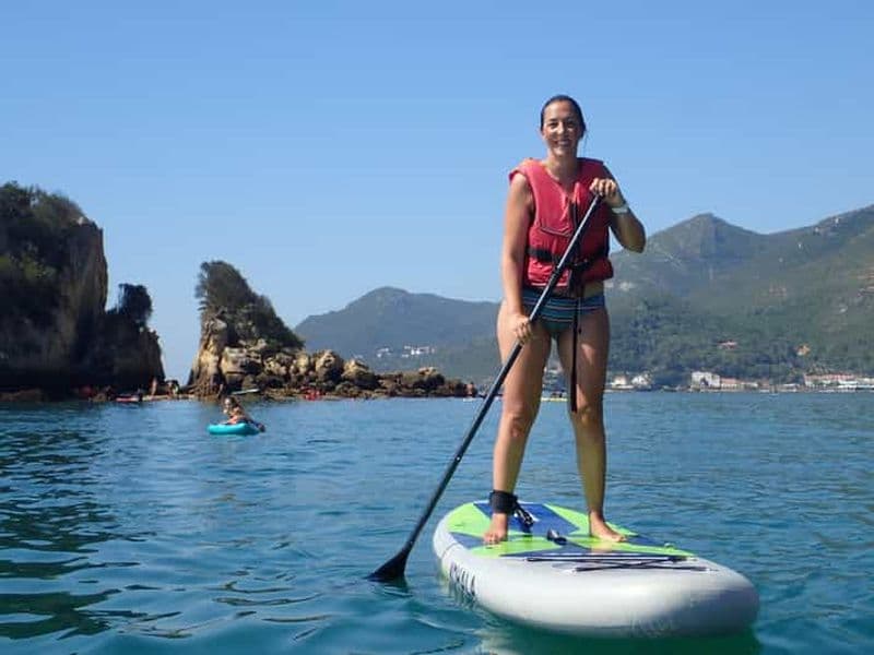 Billet Lisbonne : Leçon de Stand Up Paddle à Arrábida, Setubal, Sesimbra