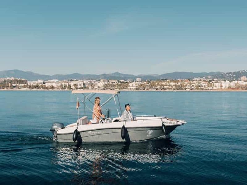 Billet BATEAU DE MANGO - Bateau sans permis à Puerto Banús