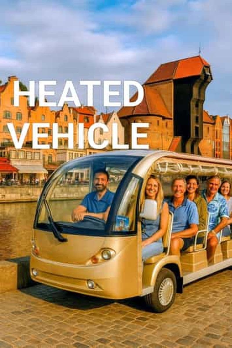 Billet Gdansk : visite citadine partagée/privée en voiturette de golf avec un guide de la région