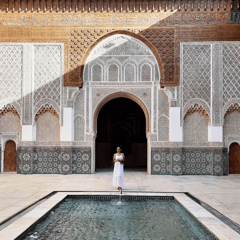 Billet Visite de la médina de Marrakech : palais de la Bahia, Ben Youssef et souks