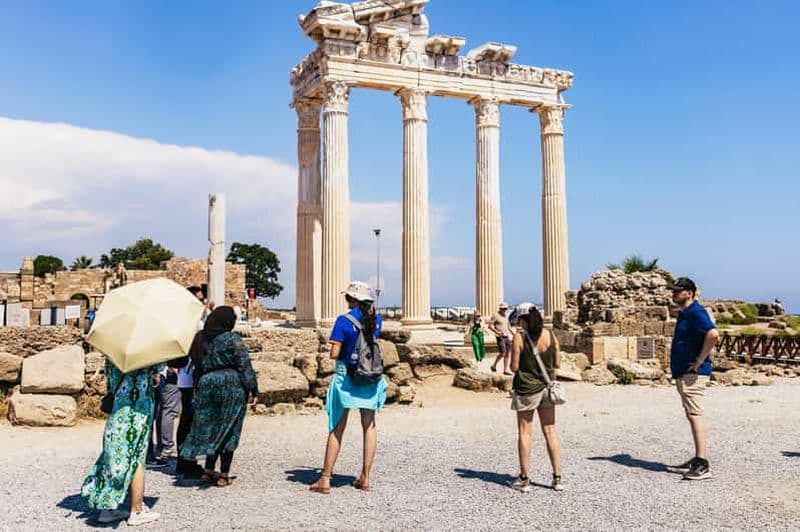 Billet Antalya : visite de l'ancienne Perge, du théâtre d'Aspendos et de la ville de Side