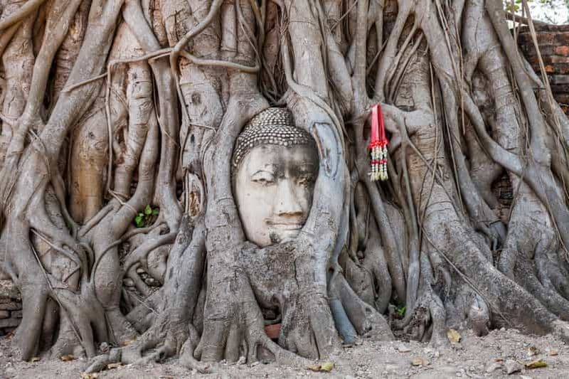 Billet Au départ de Bangkok : Excursion privée d'une journée à Ayutthaya pour l'UNESCO