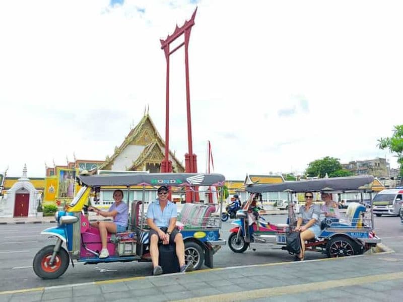 Billet Bangkok : Visite guidée dans un Tuk-Tuk thaïlandais typique