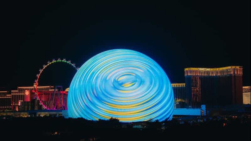 Billet Las Vegas : The Sphere Experience - Carte postale de la Terre