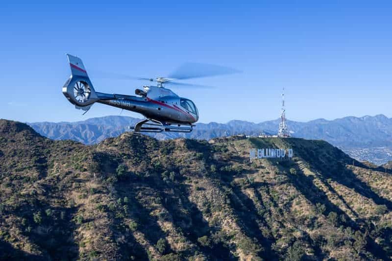 Billet Los Angeles : visite en hélicoptère de Hollywood et au-delà
