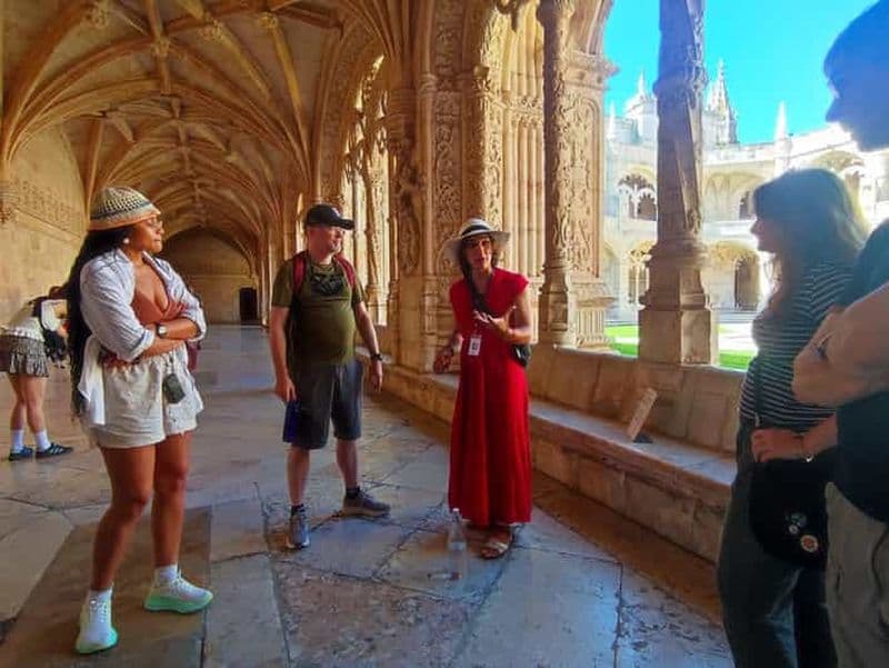 Billet Visite à pied en petit groupe Belém + Monastère des Hiéronymites Billets
