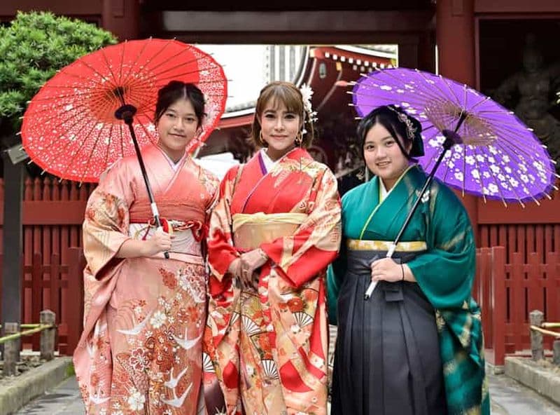 Billet Tokyo : expérience kimono et matcha à Asakusa