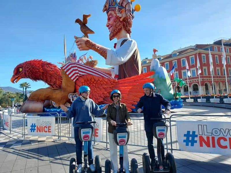 Billet Nice : Visite guidée en Segway sur le thème du carnaval