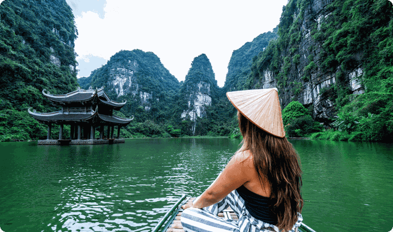 Billet Hanoï : Ninh Binh, Trang An, grotte de Mua et pagode de Bai Dinh