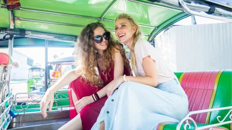 Billet Bangkok : visite d'une demi-journée en tuk-tuk avec Wat Yannawa et Chinatown