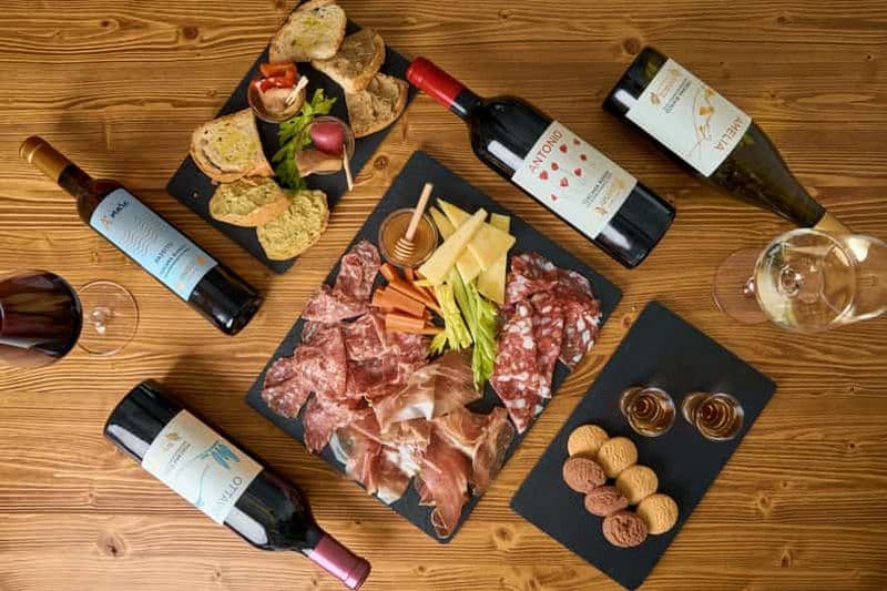 Billet Chianni : dégustation de vins et d'huiles avec déjeuner ou dîner