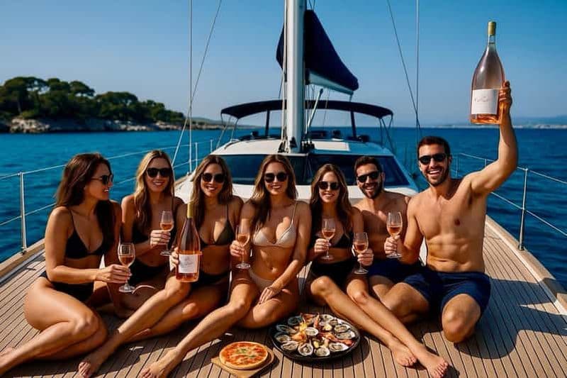 Billet Yacht Me Up Croisière privée tout compris Cannes Lérins Sail