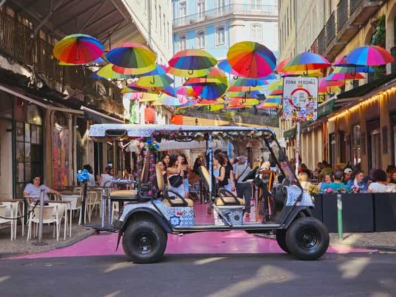 Billet Lisbonne : vieille ville et Alfama, 90 minutes en tuktuk