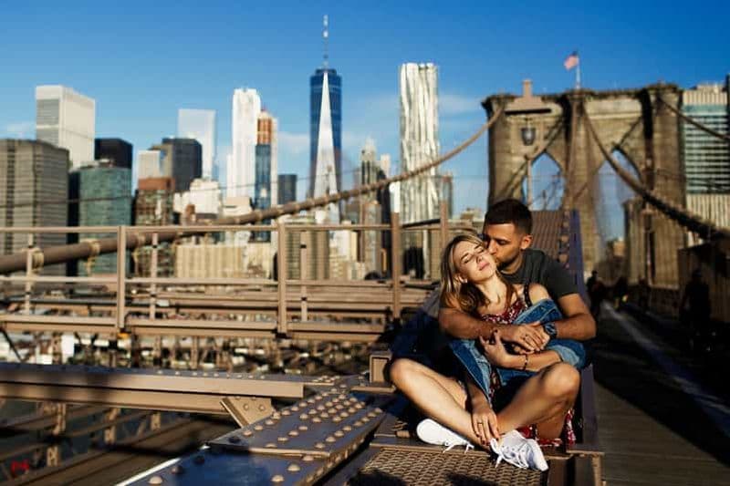 Billet New York : Photoshoot professionnel au pont de Brooklyn