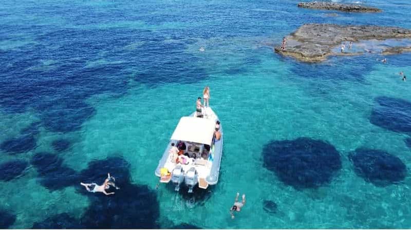 Billet Tropea : excursion en bateau le long de la Costa degli Dei, plongée avec tuba