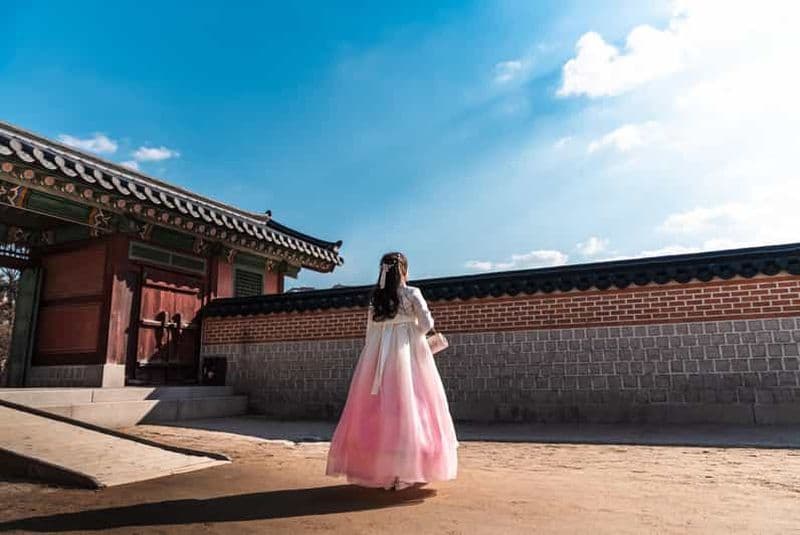 Billet Séoul : service photo et vidéo verticale au palais de Gyeongbokgung