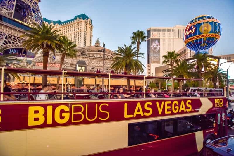 Billet Las Vegas : visite en bus à arrêts à arrêts multiples à Las Vegas : visite touristique en bus à arrêts multiples