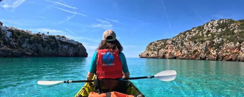 Billet Cala en Porter : Excursion en kayak dans les grottes de Minorque et photos GoPro