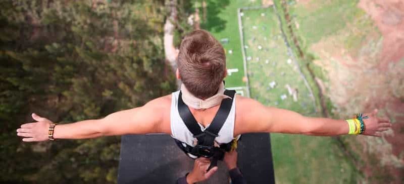 Billet Cusco : Aventure combinée saut à l'élastique et slingshot