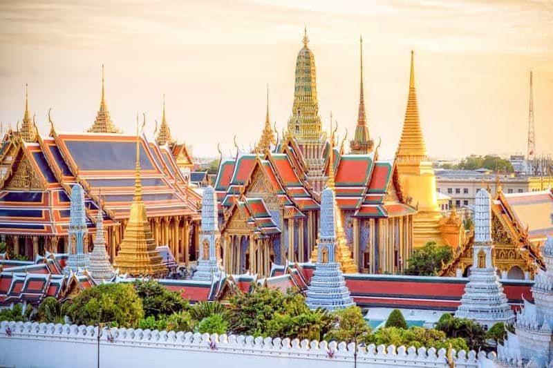 Billet Bangkok : visite à pied des temples et des marchés