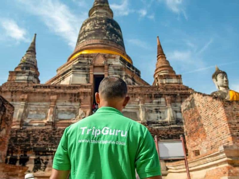 Billet Depuis Bangkok : Excursion guidée d'une journée au parc historique d'Ayutthaya