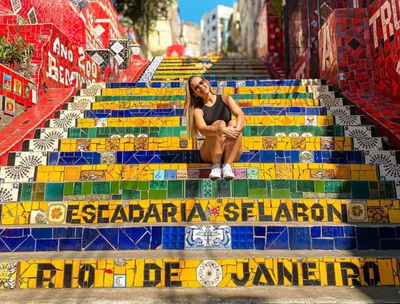 Billet Rio de Janeiro : Lever de soleil sur l'observatoire et le Christ Rédempteur
