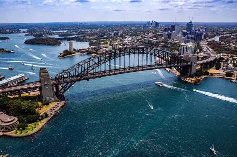 Billet Vol partagé en hélicoptère de 20 minutes au-dessus de Sydney et de ses plages