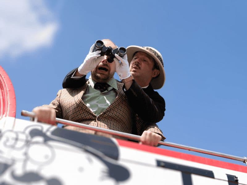 Billet London Vintage Bus Tour : Spectacle comique en direct