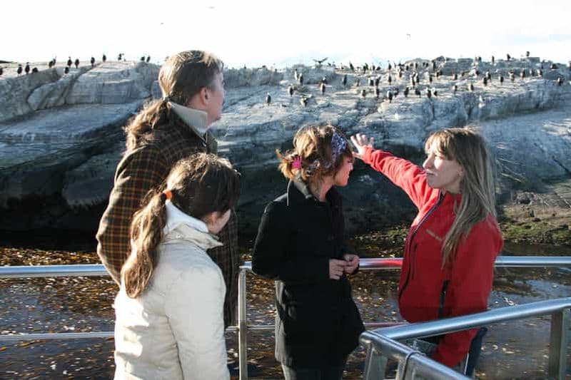 Billet Ushuaia : Parc national, train et navigation. Transfert aéroport inclus